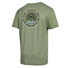 Lykra Ease Rash Vest, Olive Green