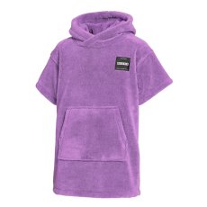 Children's Poncho Teddy Kids, Pink/Purple