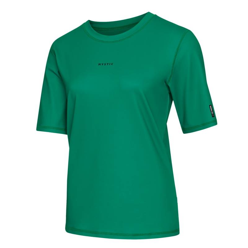 Women's lycra Solstice S/S Rashvest Women, Green