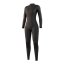 Dámský neopren Haven Fullsuit 4/3mm Bzip Women, Black (Velikost S)