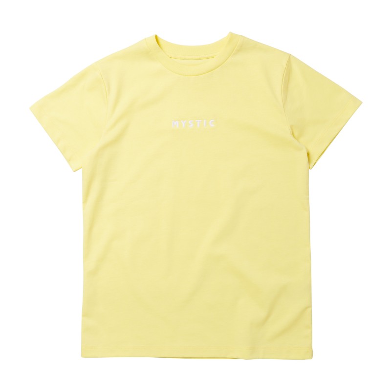 Women's t-shirt Brand Tee Women, Pastel Yellow - Size: S Women's t-shirt Brand Tee Women, Pastel Yellow - Size: S