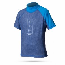 Lycra Star Rash Vest S/S Kids, Blue