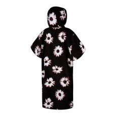 Poncho Velour, Black/White
