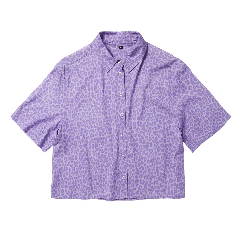 Dámské tričko Roar Shirt, Pastel Lilac - Velikost: L