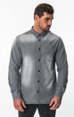 Men's Savage Shirt, Faded Concrete